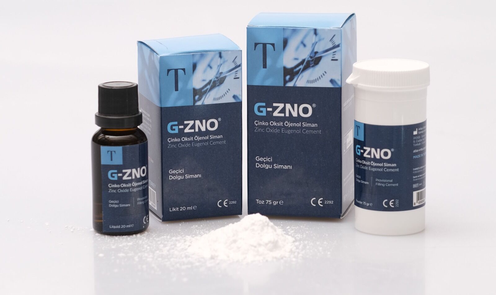 G-ZNO Çinko Oksit Ojenol Takım - Toz + Likit