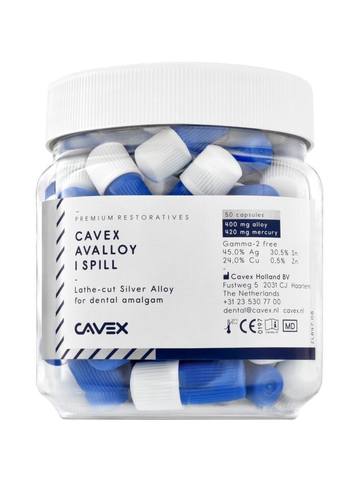 CAVEX AMALGAM - Avalloy (%45), Kapsül 50
