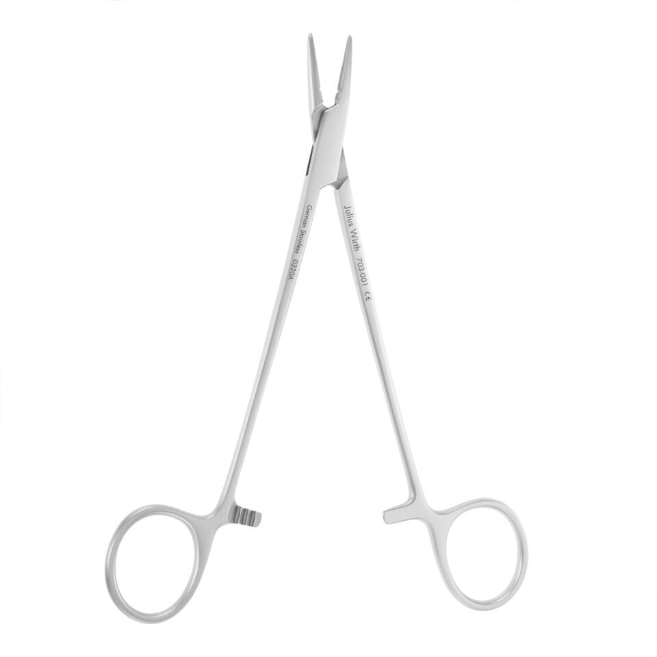 JULIUS WIRTH NEEDLE HOLDER - CRILE-WOOD