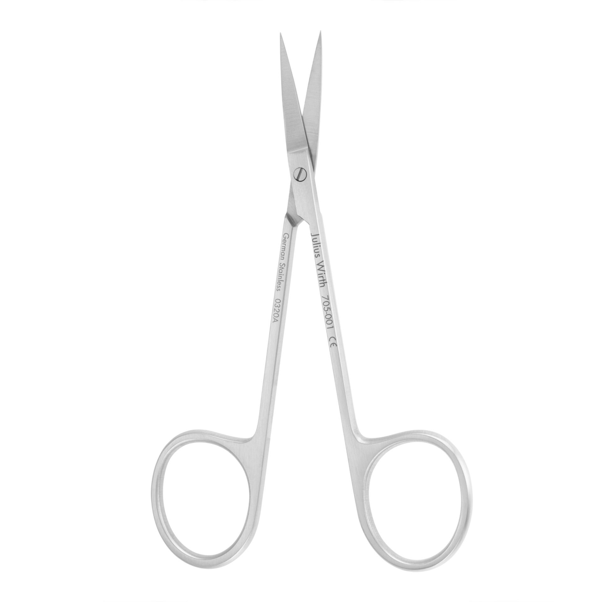 JULIUS WIRTH SCISSORS - 17 IRIS, STRAIGHT