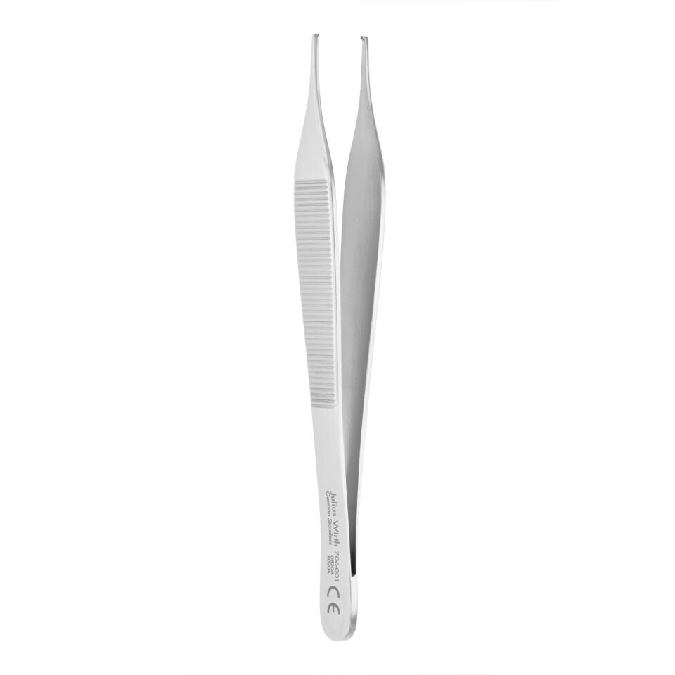 JULIUS WIRTH TISSUE PLIERS - 42 ADSON 1X2
