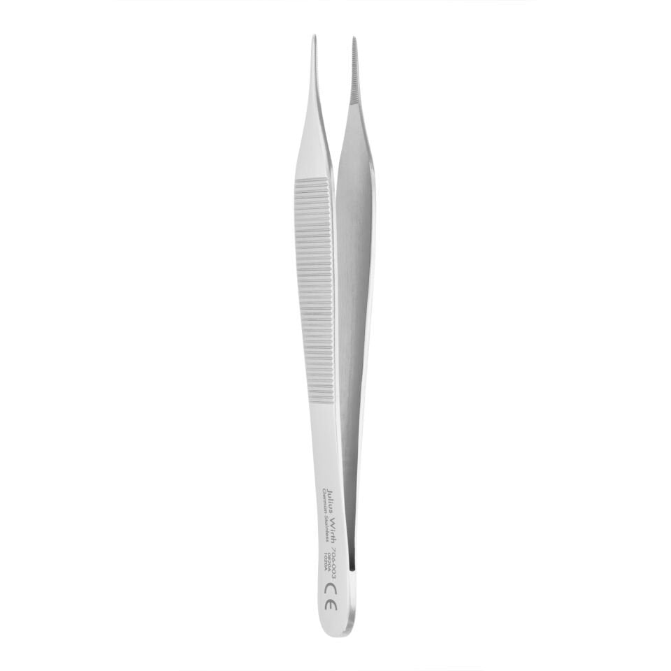 JULIUS WIRTH TISSUE PLIERS- 41 ADSON PLAIN